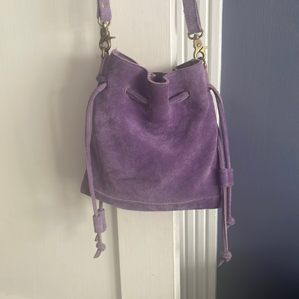 Free People Billie Suede Crossbody bag